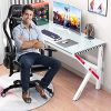 51EOnCHjtmL._AC_.jpg YOLEO Chaise Gaming, Chaise de Bureau, Siège Ergonomique, Fauteuil de Gaming Professionnel, Dossier Haut, Hauteur réglable, Charge Max 150 kg, Blanc