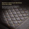 51EZXlwlDCL._AC_.jpg Dowinx Chaise Gaming Ergonomique Style de Course avec Support et Coussin de Massage Lombaire Fauteuil de Bureau pour Ordinateur en Cuir Polyuréthane avec Repose-Pieds Rétractable Marron