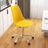 51IP9JD6SPL._AC_.jpg Radelldar Jaune Fauteuil de Bureau a Coussin Pivotant Hauteur Réglable Chaise de Bureau à roulettes Chaise D'ordinateur pour Le Bureau à Domicile (Jaune)