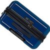 51InuxcjJIL._AC_.jpg Pepe Jeans Taking off Valise Moyenne Bleu 48x70x26 cms Rigide ABS Serrure TSA 81L 4,2Kgs 4 roues doubles Extensible