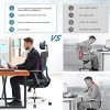 51IouUImfL._AC_.jpg MFAVOUR Chaise de Bureau Fauteuil Bureau Ergonomique Siège en Maille de Haute Élasticité avec 3D Accoudoir, Dossier Confortable de Design Courbe en S, Charge Max. 200kg, Grande Taille pour 180cm
