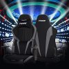 51KSK1rVd9S._AC_.jpg Intimate WM Heart Fauteuil Gaming Tissu, Chaise Gamer Ergonomique, Chaise de Bureau Tissu Dossier Haut, Siège Gaming Inclinable Réglable,Siege Gaming avec Appui-Tête, Support Lombaire (Noir Gris)
