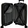 51LR-rEhVLL._AC_.jpg Marvel Avengers Sky Avengers Valise Trolley Cabine Noir 38x55x20 cms Rigide ABS Serrure à combinaison 34L 2,6Kgs 4 roues doubles Bagage à main