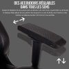51NRMJZsgBL._AC_.jpg Corsair T1 Race - Fauteuil Gaming de bureau en similicuir, montage facile, ergonomique, hauteur réglable et accoudoirs 4D, confortable avec dossier inclinable - Noir