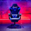 51NtwqClyL._AC_.jpg CO-Z Chaise de Gaming, Fauteuil de Gamer, Fauteuil de Bureau Racing, Chaise Ergonomique Inclinable avec Appui-Tête et Support Lombaire, Siège de Gaming avec Repose-Pieds (Bleu)