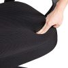 51V04M1YRYL._AC_.jpg Yaheetech Chaise de Bureau à roulettes Maille Mesh Fauteuil Ordinateur Ergonomique Inclinable Pivotant Siège et Base Plus Larges Hauteur Réglable avec Accoudoirs Noir