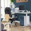 51Y64yIeibL._AC_.jpg SONGMICS Fauteuil de bureau, Stable, Bonne longévité, Hauteur réglable, Ergonomique, Noir, OBG22B