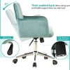 51badJVSaOL._AC_.jpg Chaise de Bureau Fauteuil Bureau Ergonomique Bacyion Pivotant Chaise à roulettes Tabouret de Bureau et Réglable en Hauteur Chaise de Chambre Confortable en Tissu Vert (Vert)