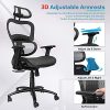 51fMNgEA7sS._AC_.jpg Komene Chaise de Bureau Ergonomique, Fauteuil de Bureau reglable, Pivotante 360 ° Siège de Bureau, avec Dossier en Maille Respirante, Appui-tête et Accoudoir Réglable, Noir