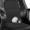 51jOFaB1lKL._AC_.jpg Yaheetech Chaise de Bureau Fauteuil Gaming Pivotant 150kg Dossier Haut Ergonomique, Hauteur Réglable, Inclinable, Siège Rembourré Noir