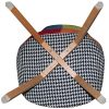 51n7vgj3CYL._AC_.jpg N/A Lot de 2 chaises de salle à manger tapissées patchwork rétro salle à manger cuisine chambre chaise de bureau (avec pieds en hêtre massif)