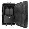 51pXrxqweZL._AC_.jpg Set de 5 valises Trolley Souple 2 Roues Sac à bandoulière Set de Voyage Bagagerie Vanity