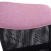 51v3ECFSD2L._AC_.jpg Medium Dos en Maille Home Chaise de Bureau Executive Ordinateur Hauteur réglable pivotant Chaise de Bureau - Rose-2