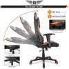 51xHNzKhQL._AC_.jpg Acethrone Chaise de Jeu Ergonomique Dossier de Chaise d'ordinateur Confortable Peut être incliné à 165° avec Appui-tête et Coussin Lombaire et accoudoirs Chaise pivotante à 360 ° réglable