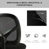 51yDLgfk6GL._AC_.jpg Hbada Chaise de Bureau en Maille, Fauteuil de Bureau Ergonomique, Chaise Pivotante à roulettes, Siege de Bureau à Dossier Bas, Hauteur Réglable, Noir
