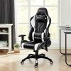 51zKE-YIqpL._AC_.jpg YOLEO Chaise Gaming, Chaise de Bureau, Siège Ergonomique, Fauteuil de Gaming Professionnel, Dossier Haut, Hauteur réglable, Charge Max 150 kg, Blanc