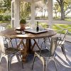 61LXoNwEYJL._AC_.jpg Yaheetech Chaise de Salle à Manger Lot de 4 Industrielle Tabouret de Cuisine Moderne 45 cm H Empilable avec Dossier Jardin Balcon Bistrot Café Salon Exterieur Interieur Couleur de Metal