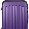 Arebos ECO Valise de Voyage à roulettes Rigide Valise de Arebos ECO Valise de Voyage à roulettes Rigide Valise de Transport M - L - XL | Lilas | L