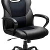 BASETBL Chaise Bureau, Fauteuil Bureau Ergonomique, Chaise Gaming Hauteur Réglable et Dossier Inclinable, Fauteuil Gamer avec Appui-Tête et Support Lombaire (Noir)…