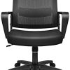 BASETBL Chaise Bureau, Fauteuil Bureau avec Soutien Lombaire Réglable, Chaise BASETBL Chaise Bureau, Fauteuil Bureau avec Soutien Lombaire Réglable, Chaise Ergonomique Réglable en Hauteur, Siege Inclinable en Maille Respirante, Charge Maximale 150kg