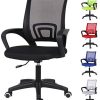 Chaises de bureau noires Chaise de bureau exécutif Fauteuil de Chaises de bureau noires Chaise de bureau exécutif Fauteuil de travail ergonomique réglable Fauteuil rembourré et confortable