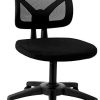 Hbada Chaise de Bureau en Maille, Fauteuil de Bureau Ergonomique, Hbada Chaise de Bureau en Maille, Fauteuil de Bureau Ergonomique, Chaise Pivotante à roulettes, Siege de Bureau à Dossier Bas, Hauteur Réglable, Noir