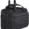 KROSER Mallettes à roulettes pour Ordinateur Portable Sacoche à roulettes pour Ordinateur Jusqu'à 17,3" Imperméable Porte-Documents à roulettes avec Poches RFID pour Hommes/Femmes Rolling Laptop Bag