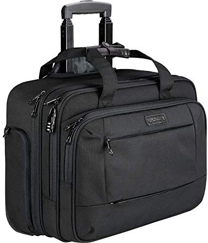 Mallette Ordinateur à Roulettes Invicta TROLLEY - 37L, Roues 75mm, Polyester Recyclé