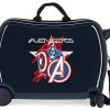 Marvel All Avengers Valise pour enfant Bleu 50 x 38 Marvel All Avengers Valise pour enfant Bleu 50 x 38 x 20 cm rigide ABS Fermeture à combinaison latérale 34 L 3 kg 4 bagages à main