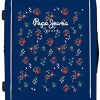 Pepe Jeans Taking off Valise Moyenne Bleu 48x70x26 cms Rigide Pepe Jeans Taking off Valise Moyenne Bleu 48x70x26 cms Rigide ABS Serrure TSA 81L 4,2Kgs 4 roues doubles Extensible