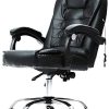 VONLUCE Chaise de Bureau avec Massage, Fauteuil de Bureau Pivotante, VONLUCE Chaise de Bureau avec Massage, Fauteuil de Bureau Pivotante, Chaise en Cuir PU avec Fonction Massage Réglable en Hauteur (sans Repose-Pieds)