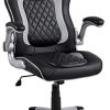 Yaheetech Fauteuil Gamer Ergonomique Chaise Bureau Accoudoirs Pliables Hauteur Réglable Yaheetech Fauteuil Gamer Ergonomique Chaise Bureau Accoudoirs Pliables Hauteur Réglable Noir Gris Charge Max 136kg