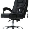 Z ZELUS Fauteuil de Bureau avec Hauteur Réglable, Chaise de Z ZELUS Fauteuil de Bureau avec Hauteur Réglable, Chaise de Bureau de Massage pour Ordinateur Table, USB Charge Fauteil Ergonomique en PU