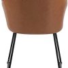 315xdKMgXL._AC_.jpg Marque Amazon - Movian Sils - Chaise de salle à manger, 58,5 x 57 x 81,5 cm, Marron
