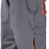 Desman- Veste de Travail multifonctionnelle - Homme - Gris/Orange