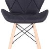 31A5hYJIu5L._AC_.jpg Zmall Lot de 8 chaises de salle à manger rembourrées en lin avec pieds en bois, coussin d'assise doux pour maison, restaurant, réception, coin salon