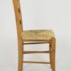 Tommychairs - Set 4 chaises Venice pour Cuisine, Bar et Salle à Manger, Robuste Structure en Bois de hêtre peindré en Couleur chêne et Assise en Paille