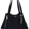 31LuBP5HapL._AC_.jpg Guess Naya Trap Tote, Bags Cross Body Femme, Noir, Taille Unique
