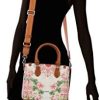 Desigual PU Hand Bag, Sac à Main. Femme, Rouge, Taille Unique