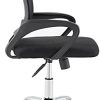 31ksJk3NYuL._AC_.jpg Sim Luxury Chaise de bureau ergonomique réglable en maille pour le salon ou le bureau à domicile Noir