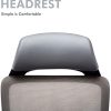 411ywWh-pOL._AC_.jpg Amoiu Chaises de Bureau en Maille Tissu, Chaises Fauteuil Exécutif Accoudoirs Multi Fonction,Soutien Lombaire Ajustable, Siège Ergonomique Inclinable Appui,Gris