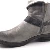 Angkorly - Chaussure Mode Bottine Motard Motarde Moto réversible Rock Femme lanière Boucle imprimé Serpent Talon Bloc 3.5 CM