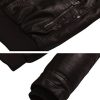 41XFGFNRslL._AC_.jpg Wantdo Homme Veste en Simili Cuir Manteau Chaud Coupe-Vent Moto Rétro Multi-Poches Blouson en PU Capuche Amovible Veste de Texture Mate