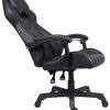 41XLu2cAkXL._AC_.jpg Fauteuil de bureau inclinable et ergonomique avec appuie-tête et soutien lombaire Noir