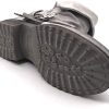 Angkorly - Chaussure Mode Bottine Motard Motarde Moto réversible Rock Femme lanière Boucle imprimé Serpent Talon Bloc 3.5 CM
