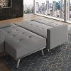 41aelAV5CoL._AC_.jpg Skraut Home - Canapé d'angle Convertible Verona 267cm, Convertible en lit, réversible,Gris Clair