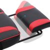 41bJXjS9p-L._AC_.jpg SONGMICS Fauteuil gamer, Chaise gaming, Siège de bureau réglable, avec repose-pieds télescopique, ergonomique, mécanisme basculent, appui-tête, support lombaire, charge 150 kg, Noir et rouge OBG73BRV1
