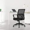 41d55TN7dBL._AC_.jpg COMHOMA Chaise de Bureau Fauteuil Pivotant Conception Ergonomique avec Siège en Maille Respirant Fonction Berçante Réglable en Hauteur Multi-Couleurs (Noir)