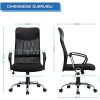 41ePVanEHS._AC_.jpg STmeng Liberty T36P Chaise de Bureau Ergonomique en Maille, Chaise de Jeu pour Ordinateur à Hauteur réglable avec Appui-tête pour Le Dos, Coussin de siège en Latex Respirant