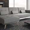 41qRJoqaNuL._AC_.jpg Skraut Home - Canapé d'angle Convertible Verona 267cm, Convertible en lit, réversible,Gris Clair